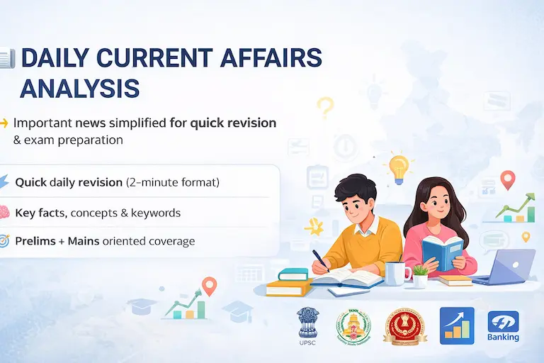 daily current affairs Prelims Special