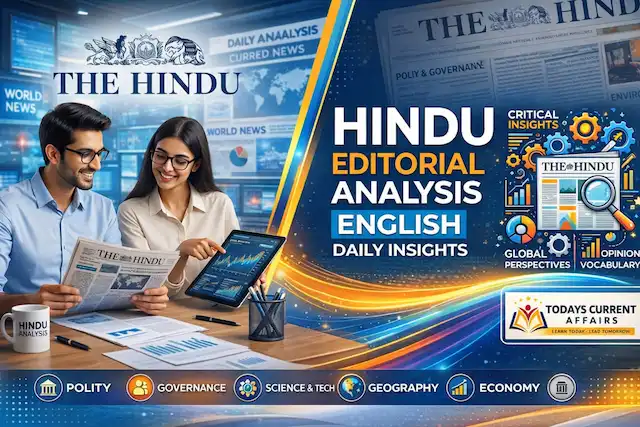 Hindu Editorial Analysis Today – UPSC Daily Current Affairs