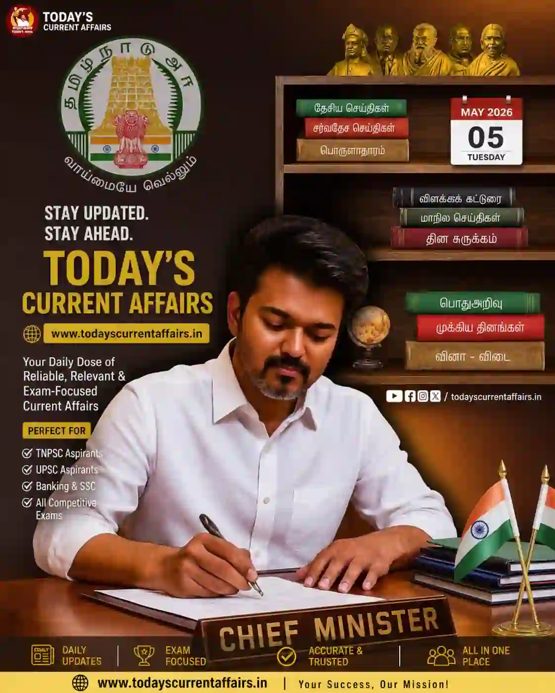 MK Stalin Resigns as Tamil Nadu Chief Minister — A New Chapter Begins under CM Vijay