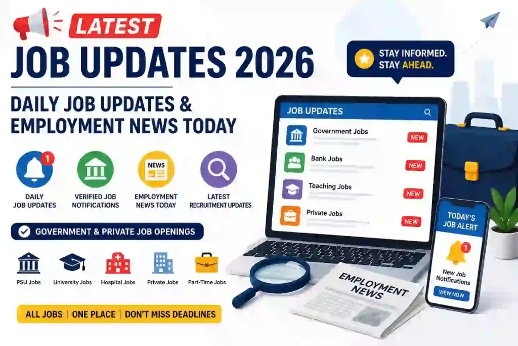 latest job updates