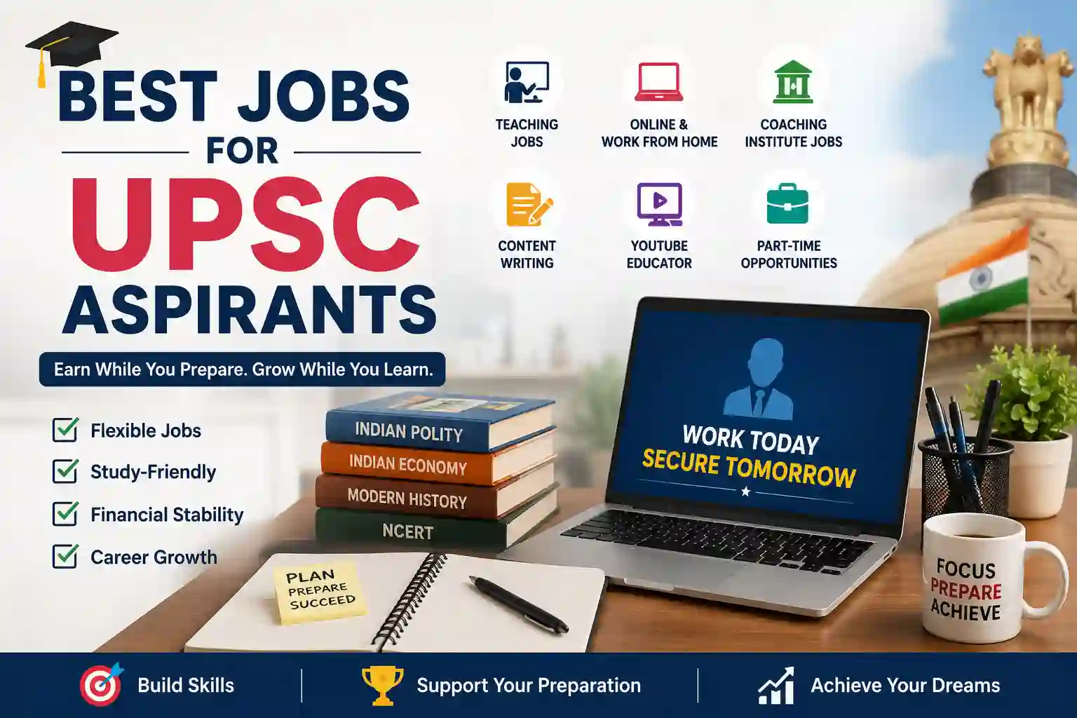 upsc aspirants job opportunities