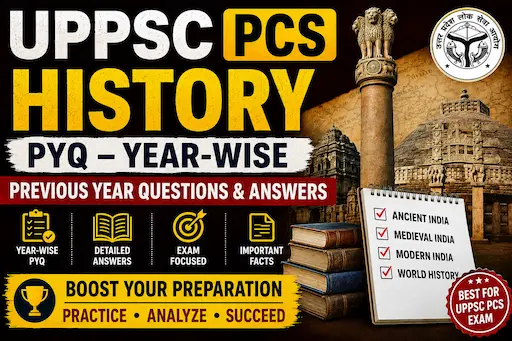 UPPSC PCS history Pyq